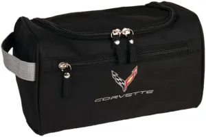 SR1 Performance C8 Corvette Amenity Bag - Travel Toiletry Bag for Men