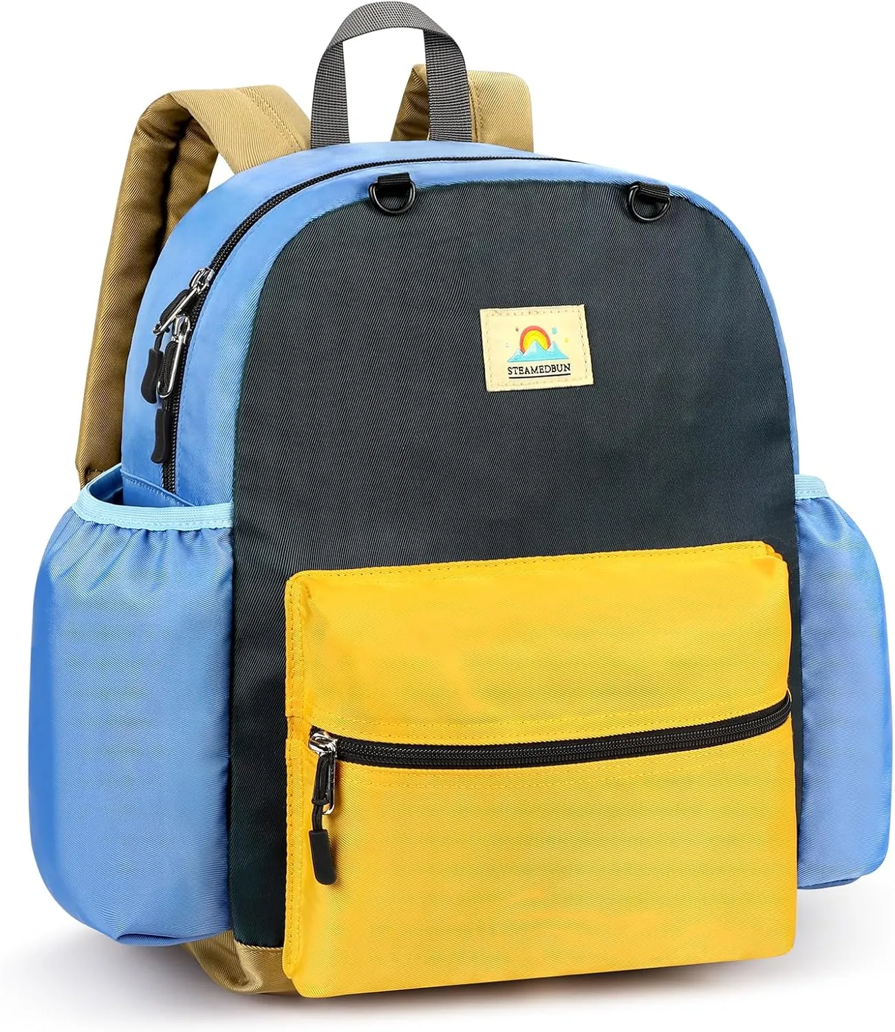 STEAMEDBUN Kids Backpack for Boys 4-6: Boys Backpacks for Elementary - 15 inch Backpack for Kindergarten