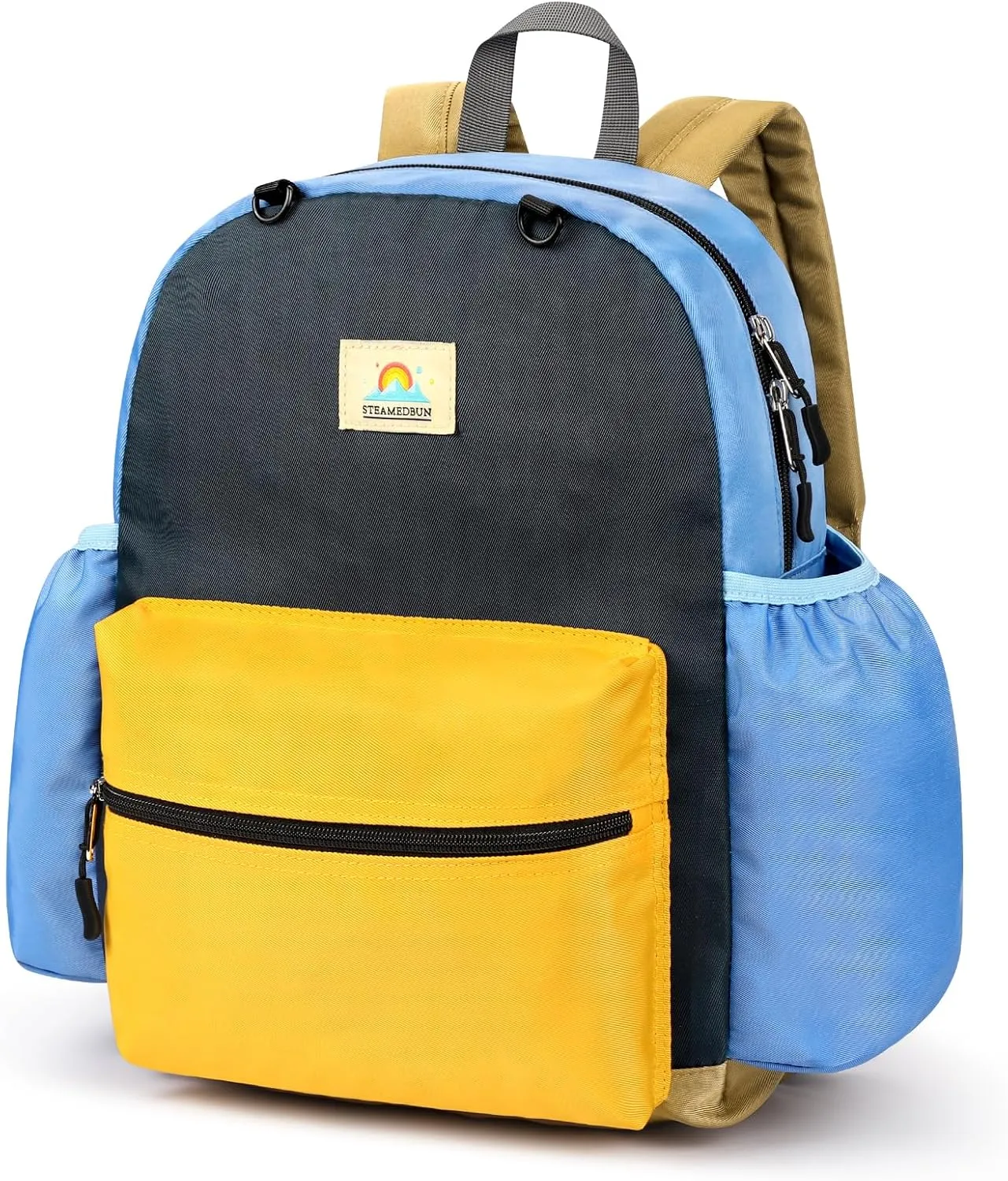 STEAMEDBUN Kids Backpack for Boys 4-6: Boys Backpacks for Elementary - 15 inch Backpack for Kindergarten
