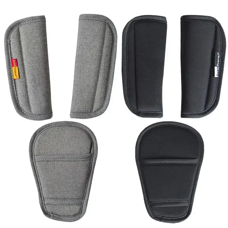 Stroller Strap Covers Three Piece Car Seats Accessories Cushion Shoulder Cushion For Stroller Pad Covers For Boy And Girl
