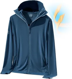 Sun Protection SPF50 Rash Guard Shirts Men's Lightweight Fishing Clothing Ice Silk Anti-UV Ice Fishing Suit Summer