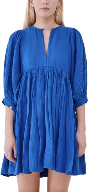 SUNDRY Boho Tunic Dress- 2 Blush