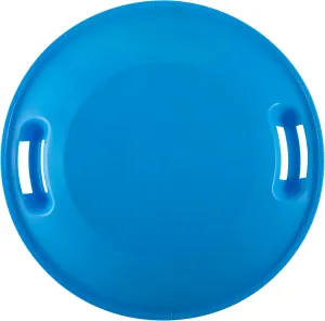 Superio Round Snow Sled 24" Blue Saucer Disk Sled Durable
