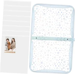 SUPVOX A5 Kpop Photo Album Binder Zipper Closure Pc Holder Photo Card Sleeves