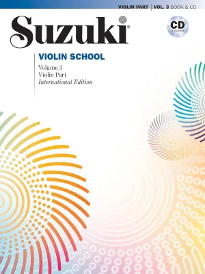 Suzuki Violin School, Volume 3: Violin Part (Book & CD) Paperback – July 1, 2020