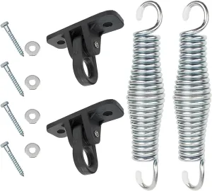 Swing Hangers Heavy Duty Swing Mounting Hardware for Hammock Chairs Ceiling -800 LB 360° Swivel
