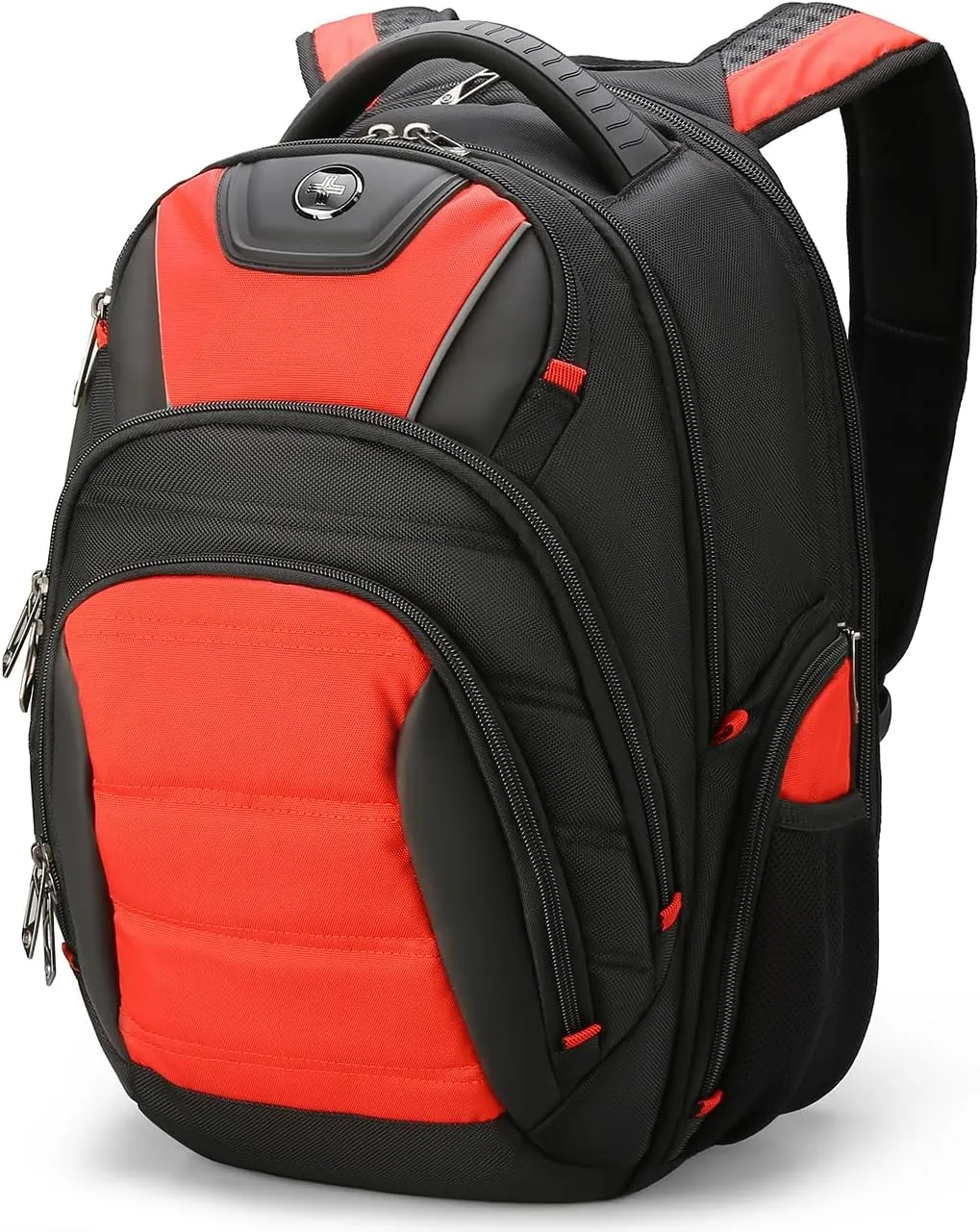 Swissdigital Design Men's Laptop Backpack for College and Business Travel with Integrated USB Charging Port and RFID Protection Fits 15.6" Laptops | J14-41