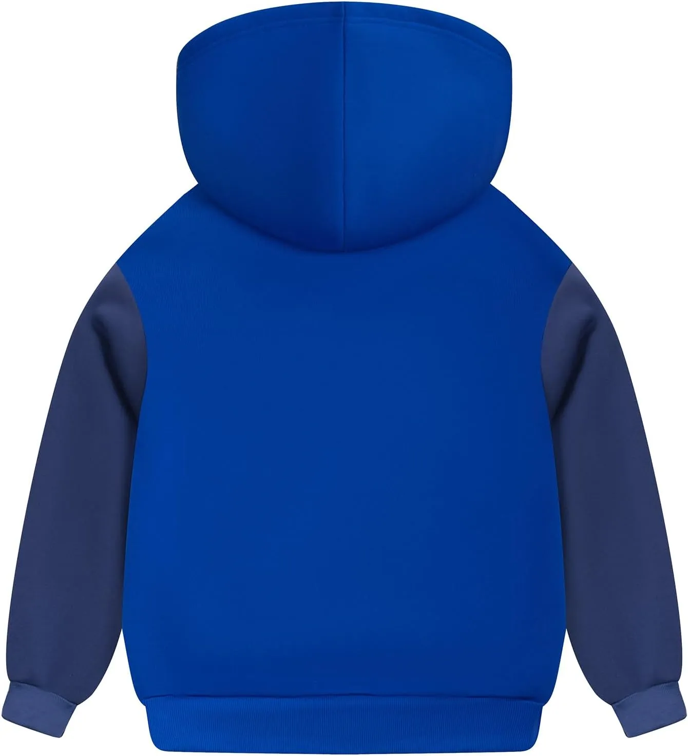 SWISSWELL Hooded Jacket for Boys Full Zip Ultra Soft Sherpa Fleece Hoodie Sweatshirt for Kids School Hooded Outerwear