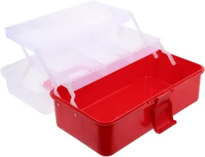 Tackle Tool Storage Bins with Lids Titanium Fishing Crimper Tool Accessory Storage with Lids Hooks