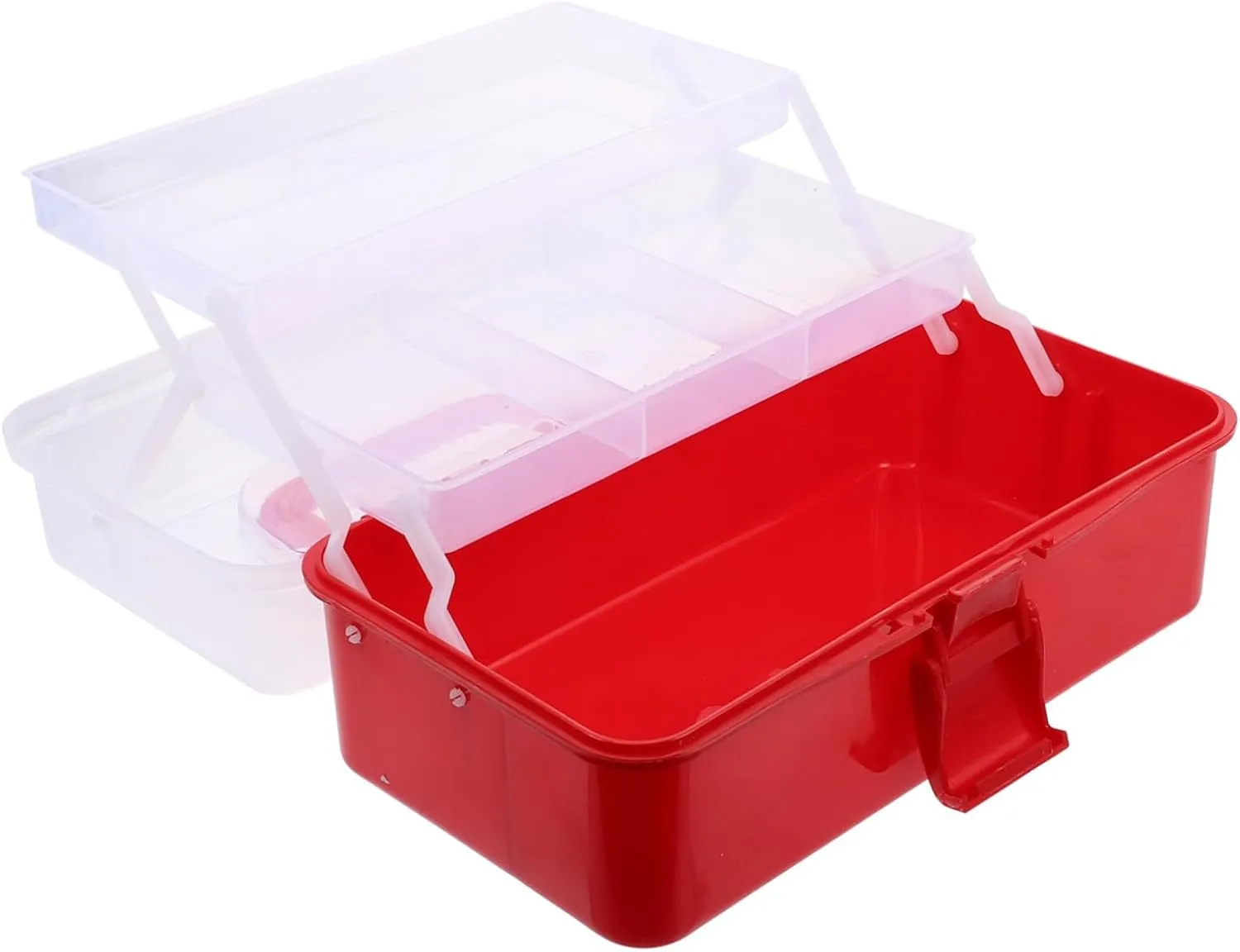 Tackle Tool Storage Bins with Lids Titanium Fishing Crimper Tool Accessory Storage with Lids Hooks