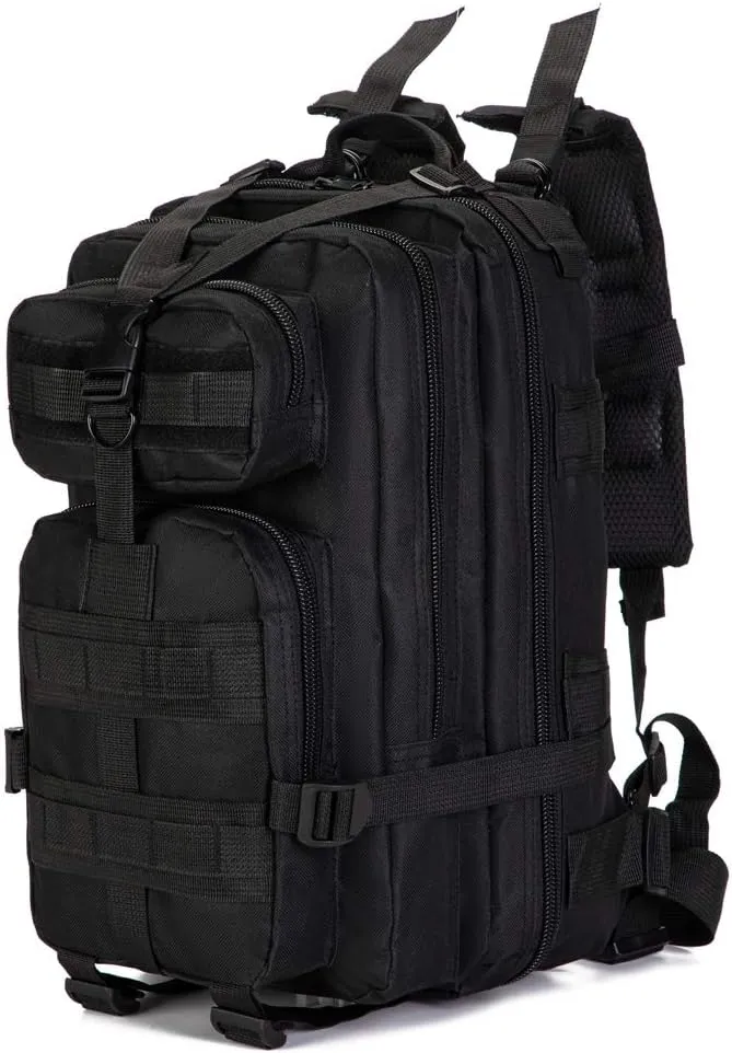 Tactical First Aid Bag MOLLE EMT IFAK Backpack Trauma First Aid Responder Medical Utility Military Rucksack Emergency (Black)
