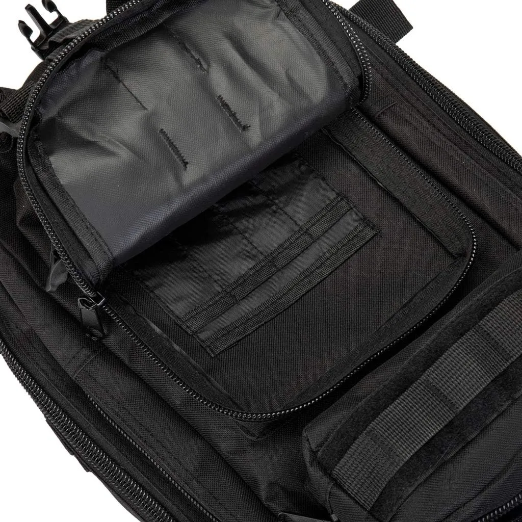 Tactical First Aid Bag MOLLE EMT IFAK Backpack Trauma First Aid Responder Medical Utility Military Rucksack Emergency (Black)