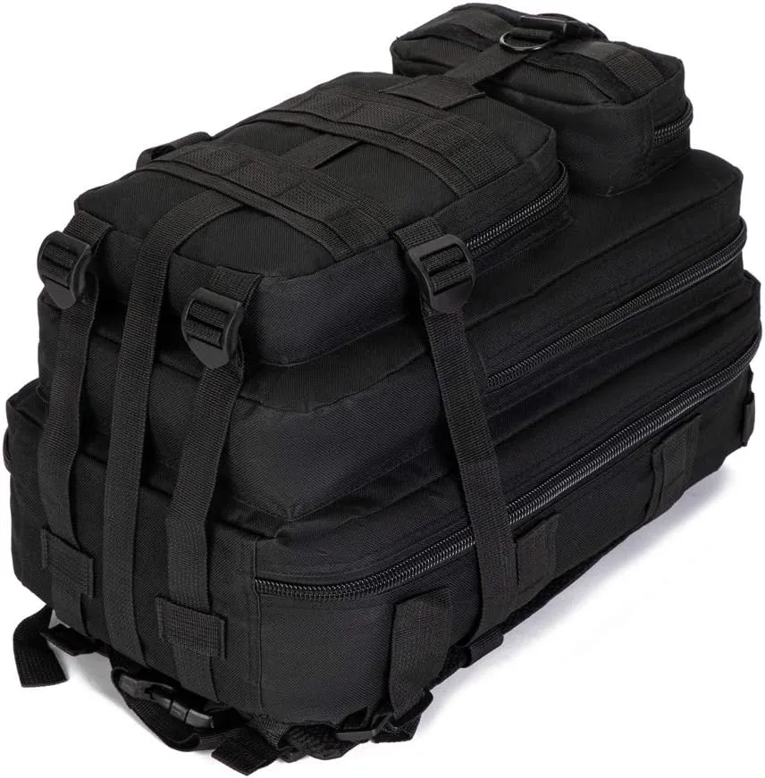 Tactical First Aid Bag MOLLE EMT IFAK Backpack Trauma First Aid Responder Medical Utility Military Rucksack Emergency (Black)