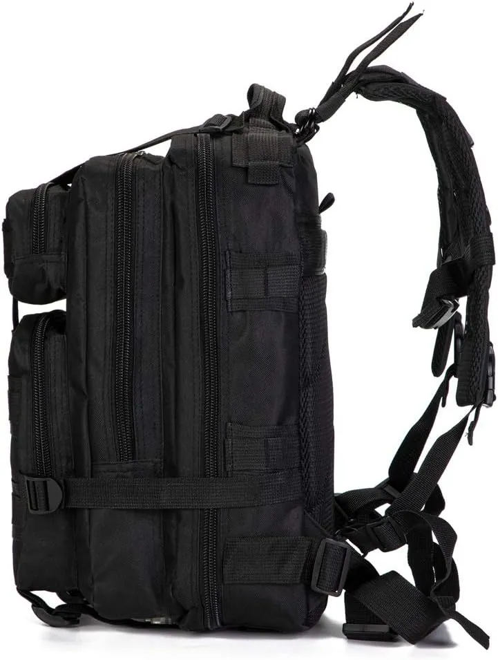 Tactical First Aid Bag MOLLE EMT IFAK Backpack Trauma First Aid Responder Medical Utility Military Rucksack Emergency (Black)