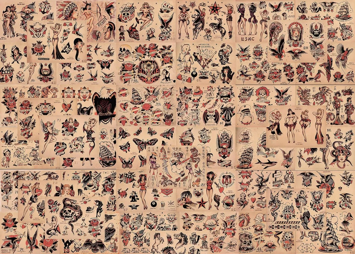 Tattoo Flash 48 Sheets