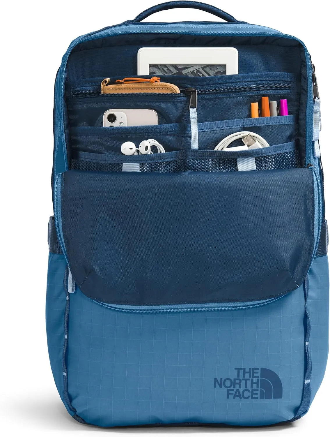 THE NORTH FACE Base Camp Voyager Daypack, Indigo Stone/Steel Blue/Shady Blue, One Size