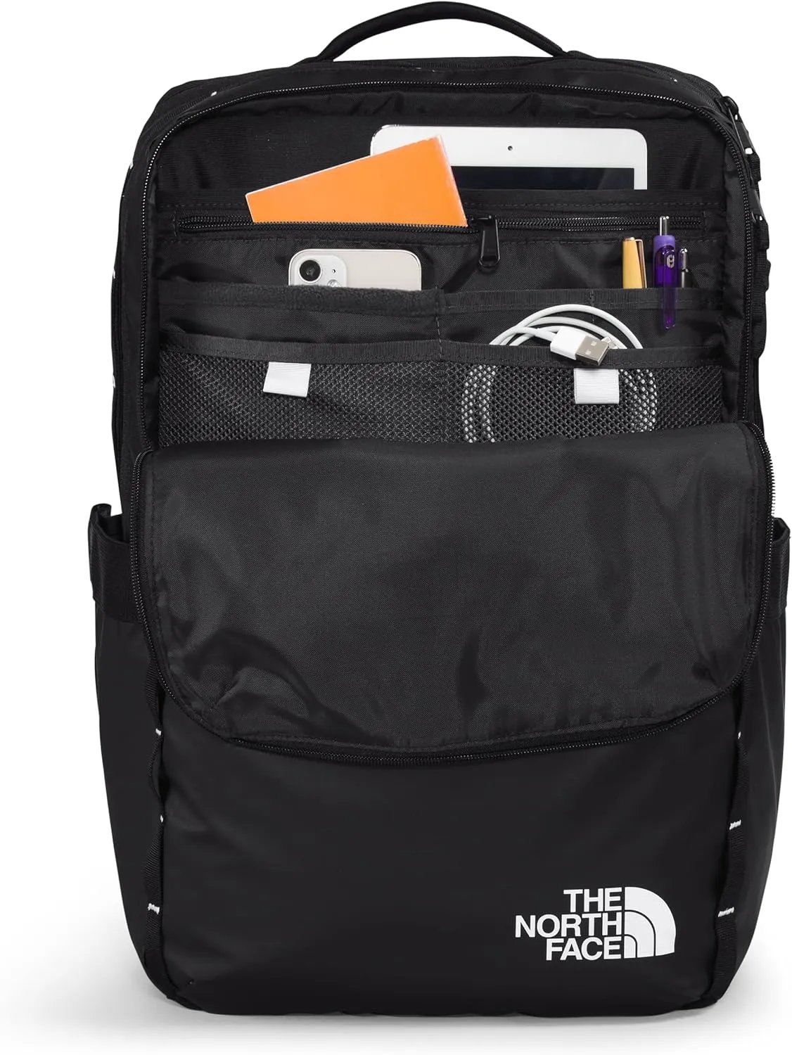 THE NORTH FACE Base Camp Voyager Daypack,TNF Black/TNF White, One Size
