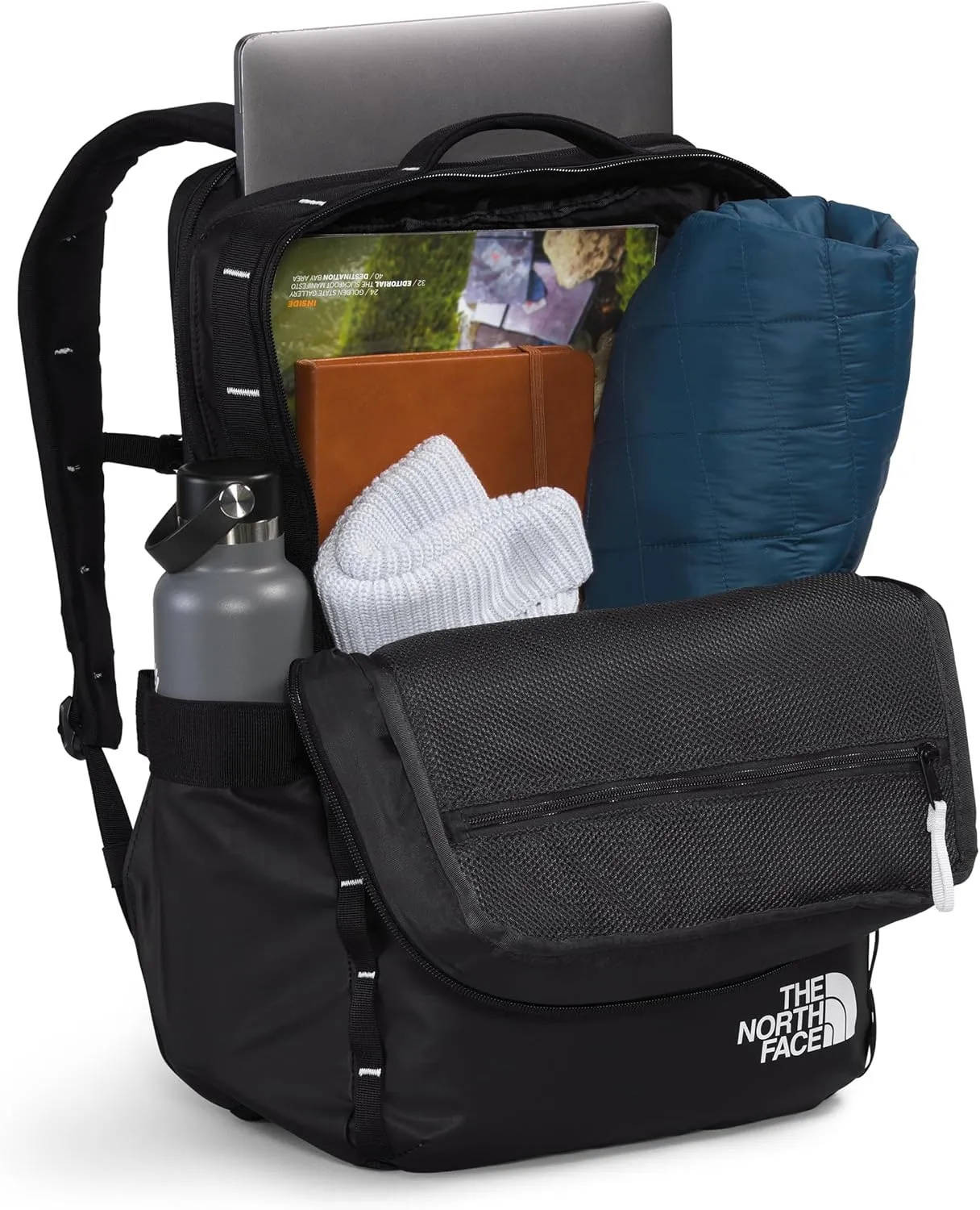THE NORTH FACE Base Camp Voyager Daypack,TNF Black/TNF White, One Size