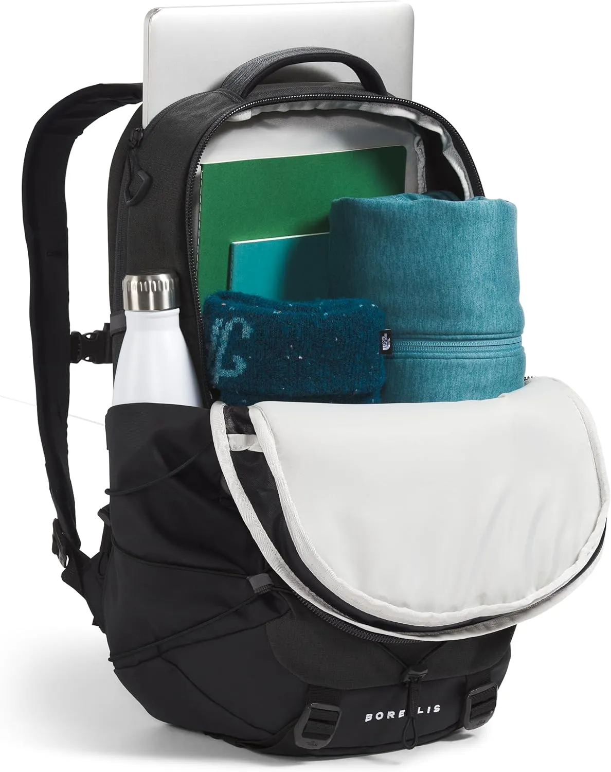 THE NORTH FACE Borealis Commuter Laptop Backpack, Asphalt Grey Light Heather/TNF Black-NPF, One Size