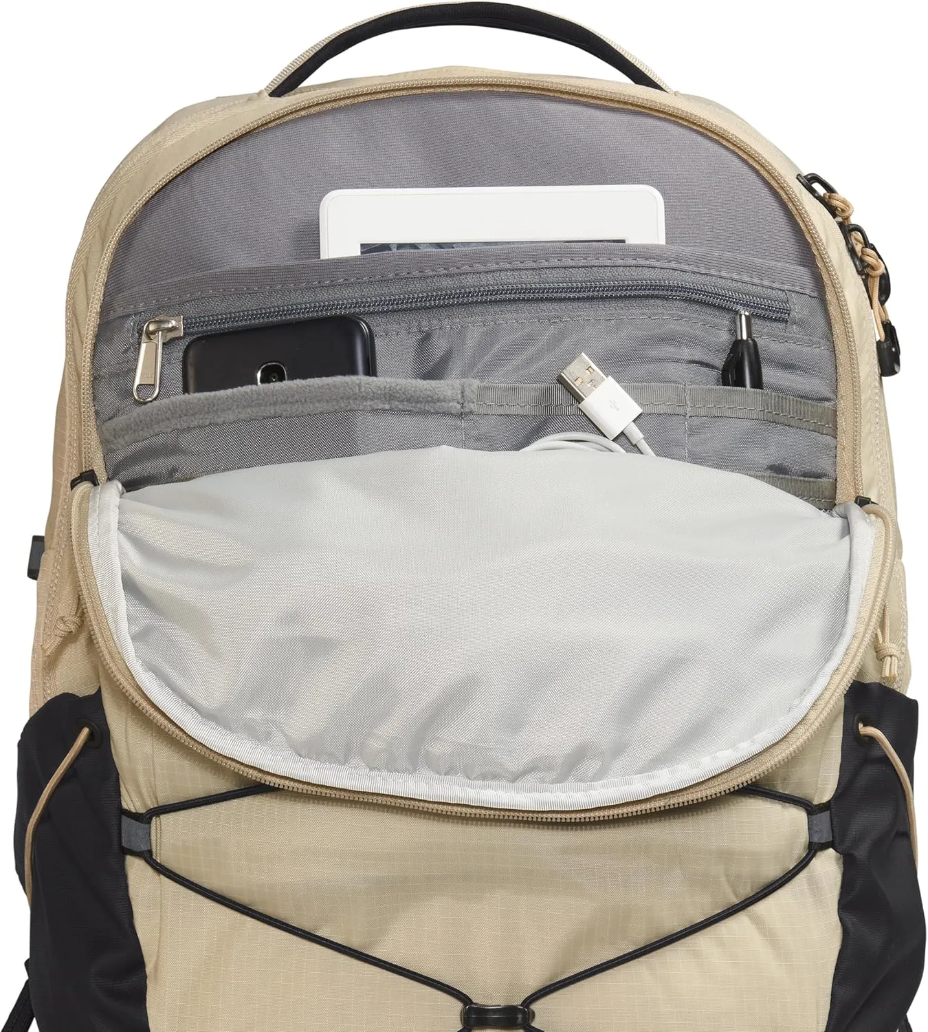 THE NORTH FACE Borealis Commuter Laptop Backpack, Gravel/TNF Black-NPF, One Size