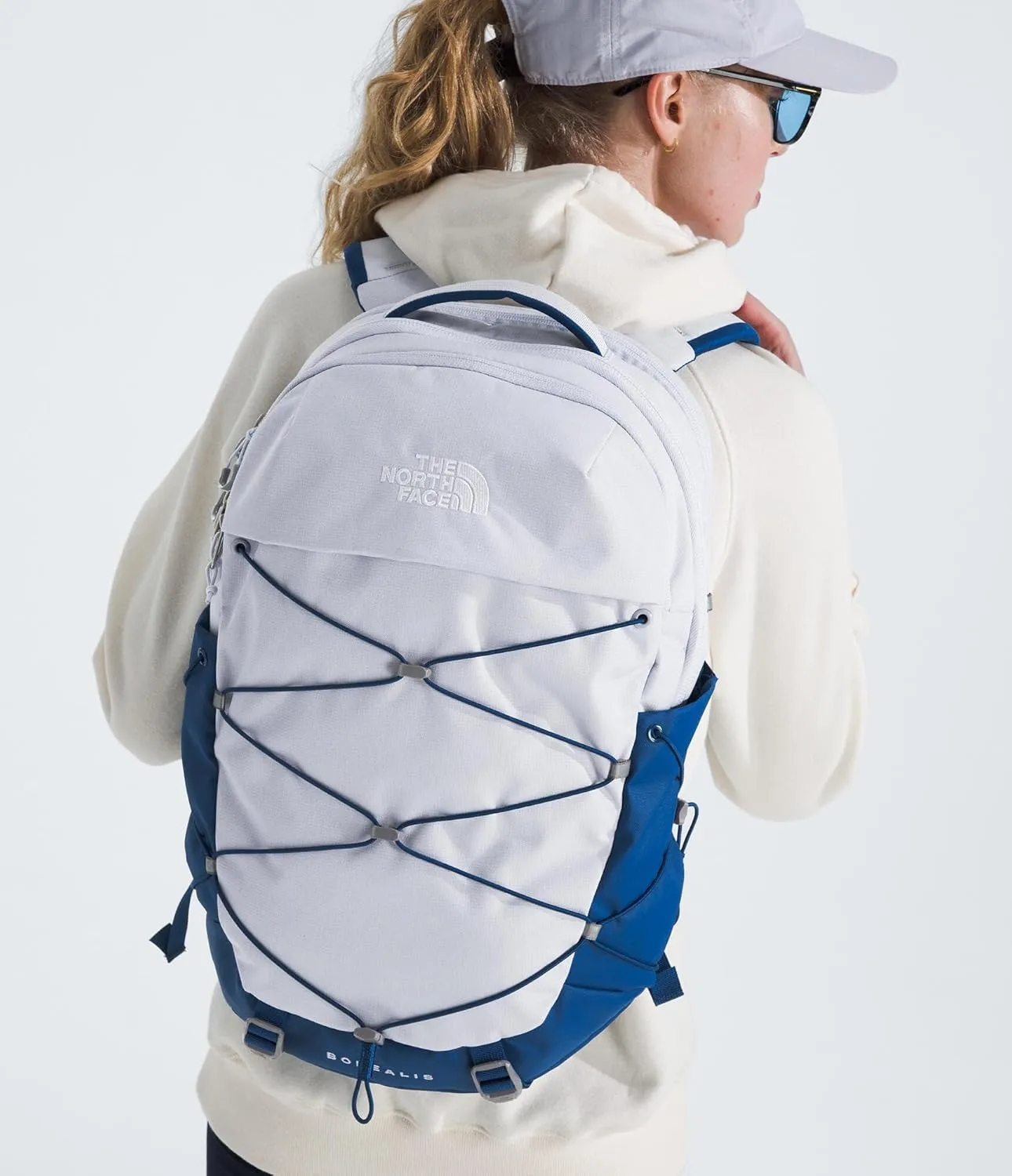 THE NORTH FACE Women's Borealis Commuter Laptop Backpack, Mystic Haze Dark Heather/Estate Blue, One Size