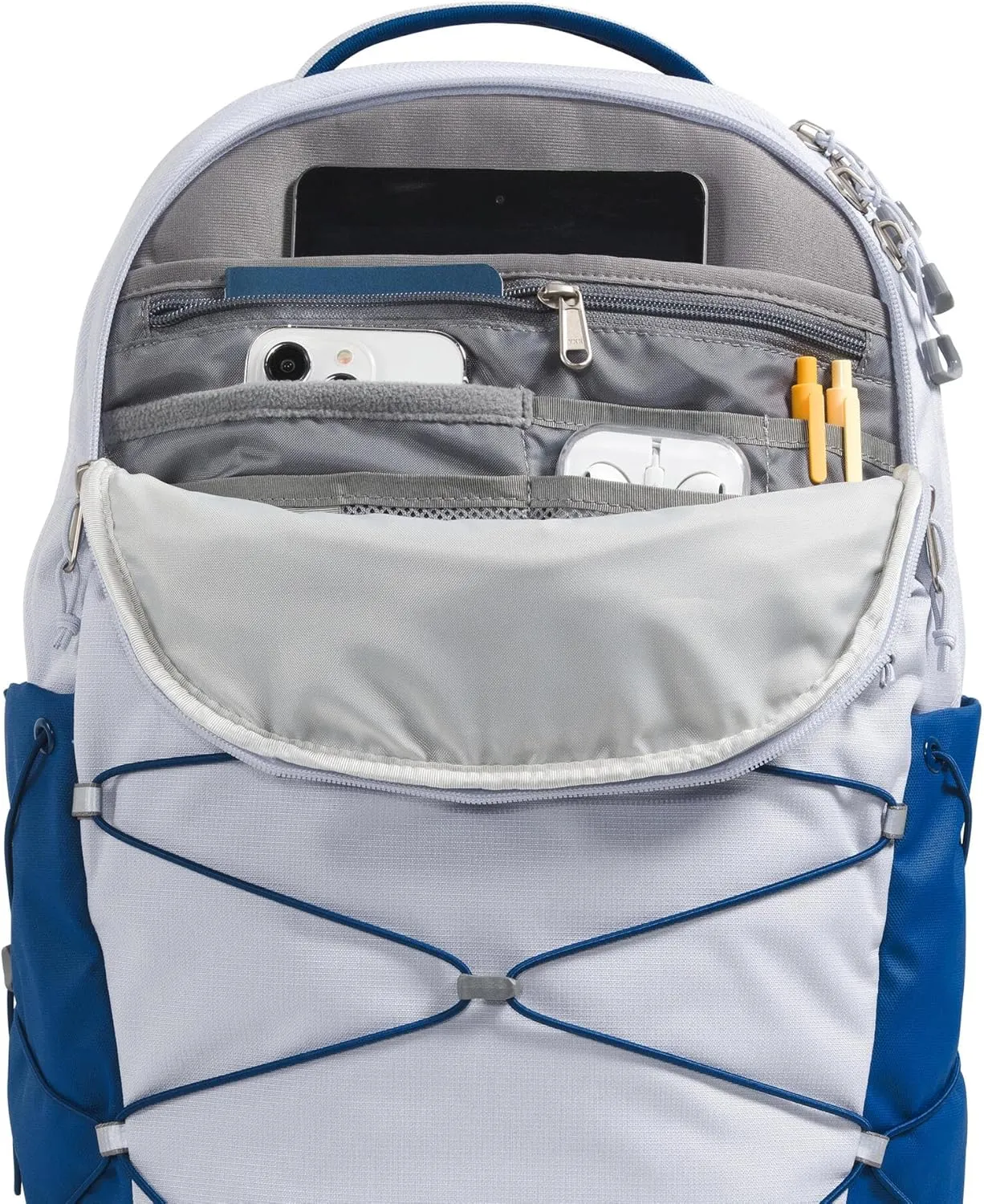 THE NORTH FACE Women's Borealis Commuter Laptop Backpack, Mystic Haze Dark Heather/Estate Blue, One Size