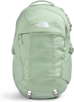 THE NORTH FACE Women's Recon Everyday Laptop Backpack, Misty Sage Dark Heather/Meld Grey, One Size