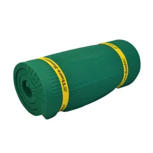 THERABAND Exercise Mat, High Density Professional Floor Mat, Extra Thick, Heavy Duty, Waterproof & Washable Mat for Yoga or Rehab, 75 Inch Long, 2 Foot Wide X .6 Inch Thick, Green