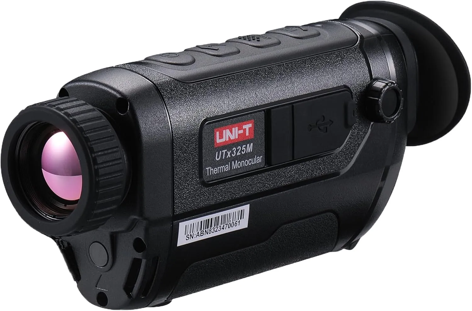 Thermal Scope 12μm 400x300 Thermal Monocular Hunting Night Vision Scope 25mm IP67 Handheld Thermal Night Vision 8X Zoom WiFi Thermal Imaging Monocular,16GB Video Record