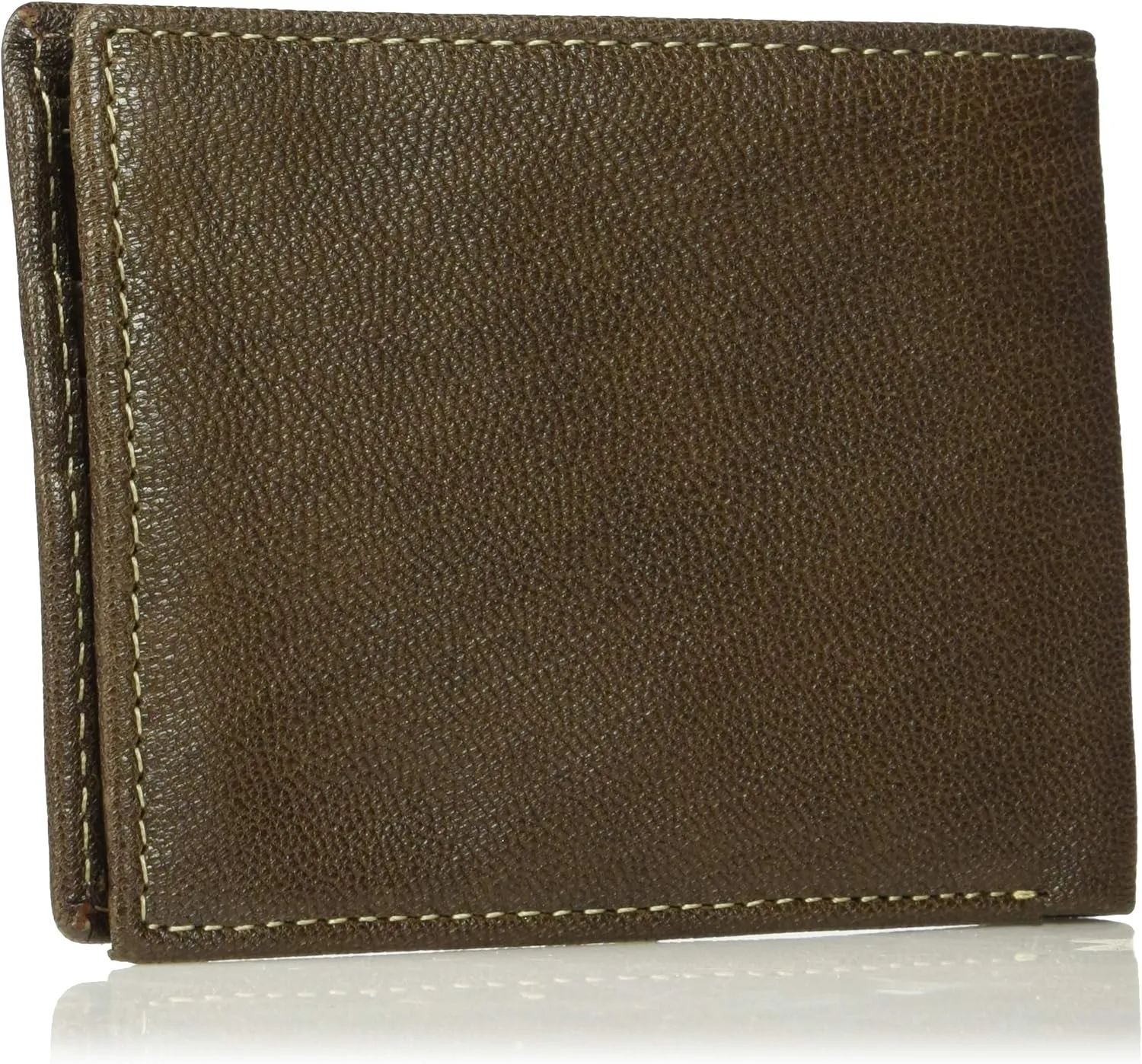 Timberland Men's Leather Passcase Security RFID Wallet, Dark Brown, One Size
