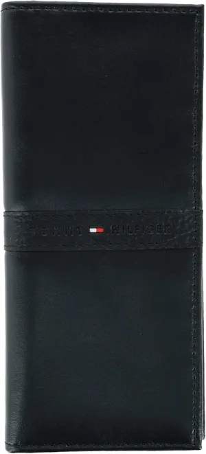 Tommy Hilfiger Men's Classic Secretary Wallet with ID Window and Multiple Card Slots