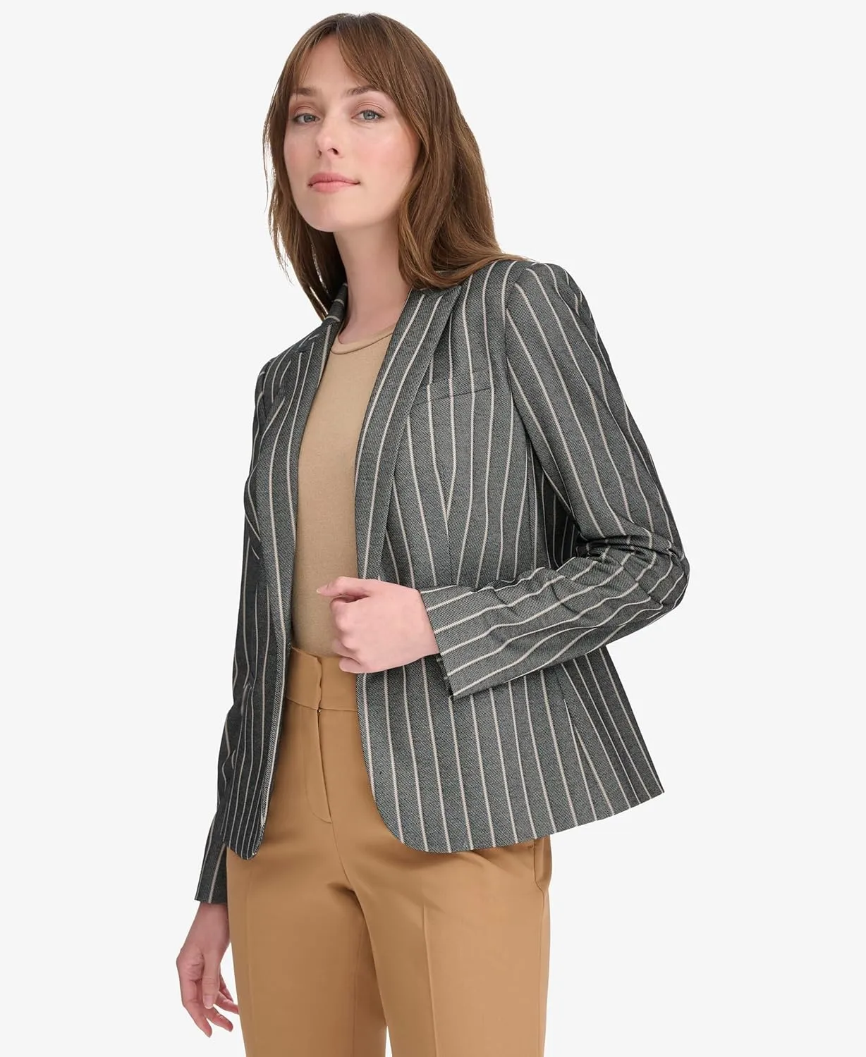 Tommy Hilfiger Women's Blazer – Business Jacket with Flattering Fit and Single-Button Closure
