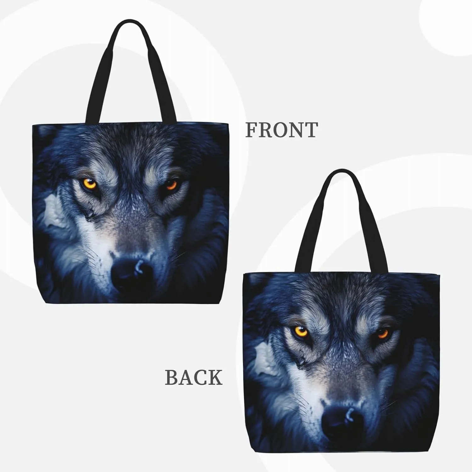 Tote Bag for Women Grocery Bag Reusable Shopping Bag Antarctic Peninsula Handbag Foldable Shoulder Bag