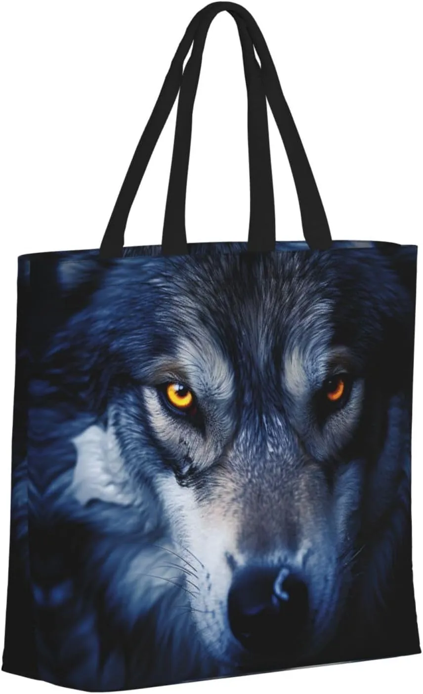 Tote Bag for Women Grocery Bag Reusable Shopping Bag Antarctic Peninsula Handbag Foldable Shoulder Bag
