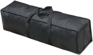 Travel Duffel Bag Water Resistant Heavy Duty Zippered Convenient Long Luggage Bag Large Sports Equipment Storage for Tripod, 60cmx25cmx25cm