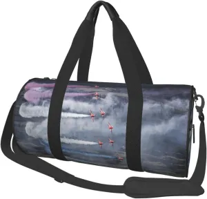 Travel Duffle Bag for Men Women, Airplane Aircraft Jet Duffle Bags for Sport Gym Overnight Luggage