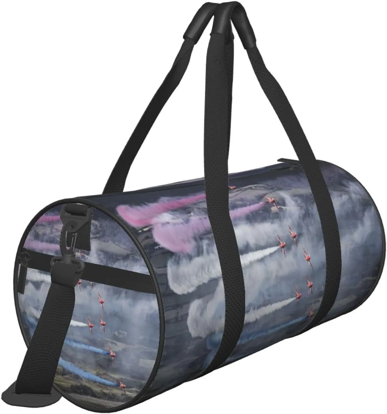 Travel Duffle Bag for Men Women, Airplane Aircraft Jet Duffle Bags for Sport Gym Overnight Luggage