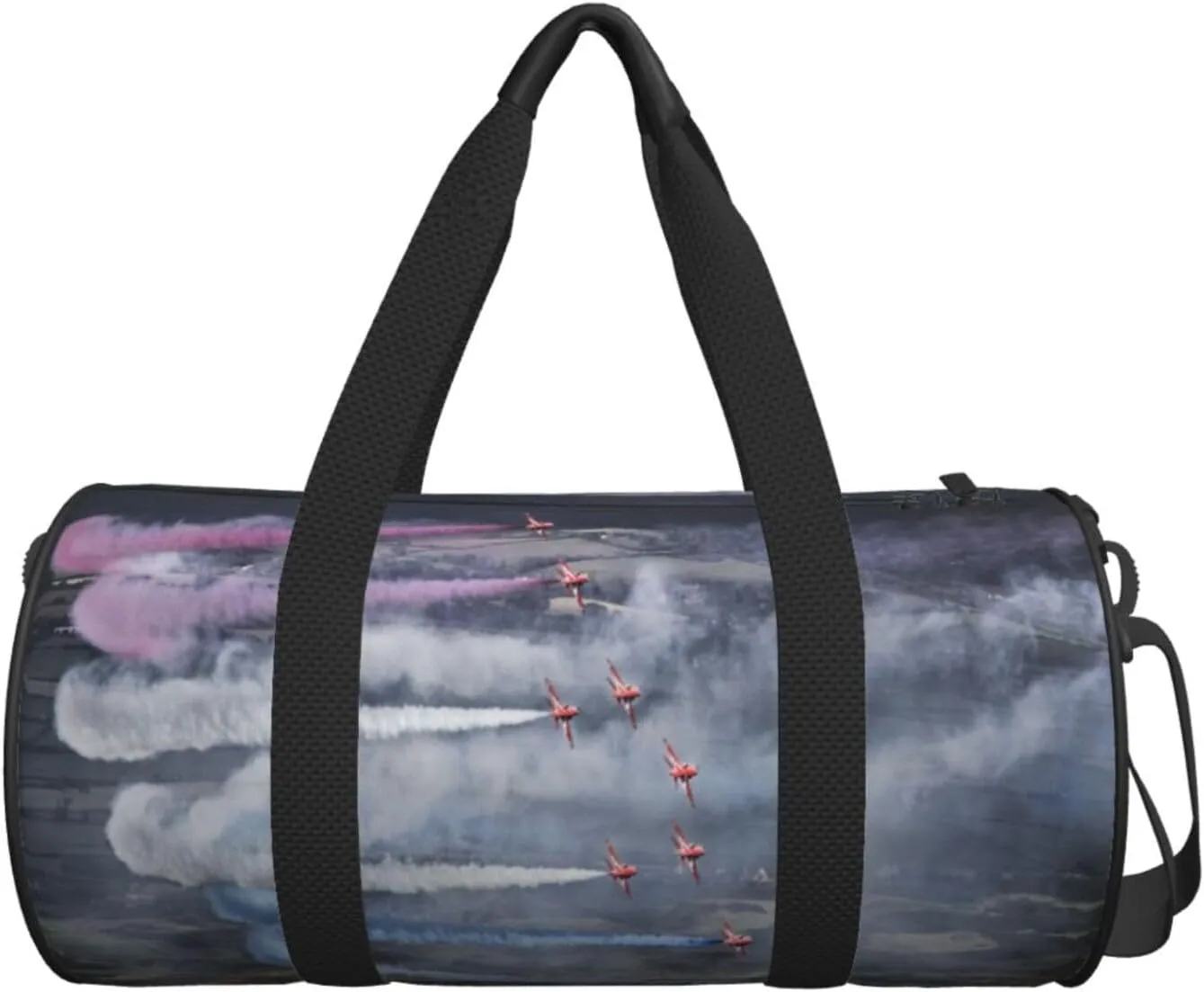 Travel Duffle Bag for Men Women, Airplane Aircraft Jet Duffle Bags for Sport Gym Overnight Luggage