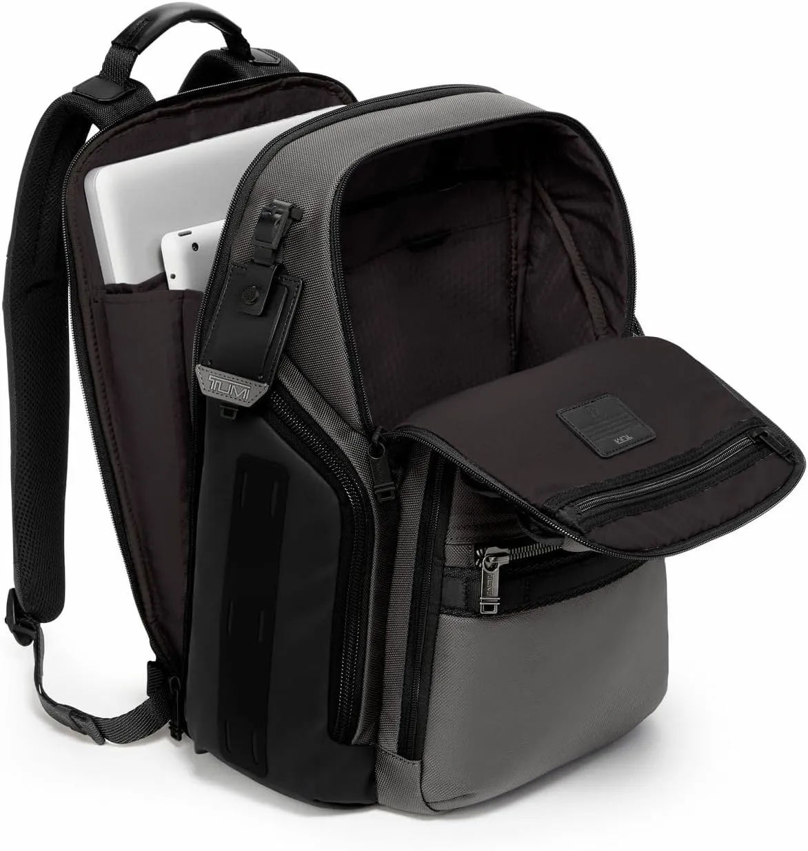 TUMI - Alpha Bravo Search Backpack - Laptop Backpack for Men & Women - Backpack for Work & Travel - 17.0" X 14.0" X 8.3" - Charcoal