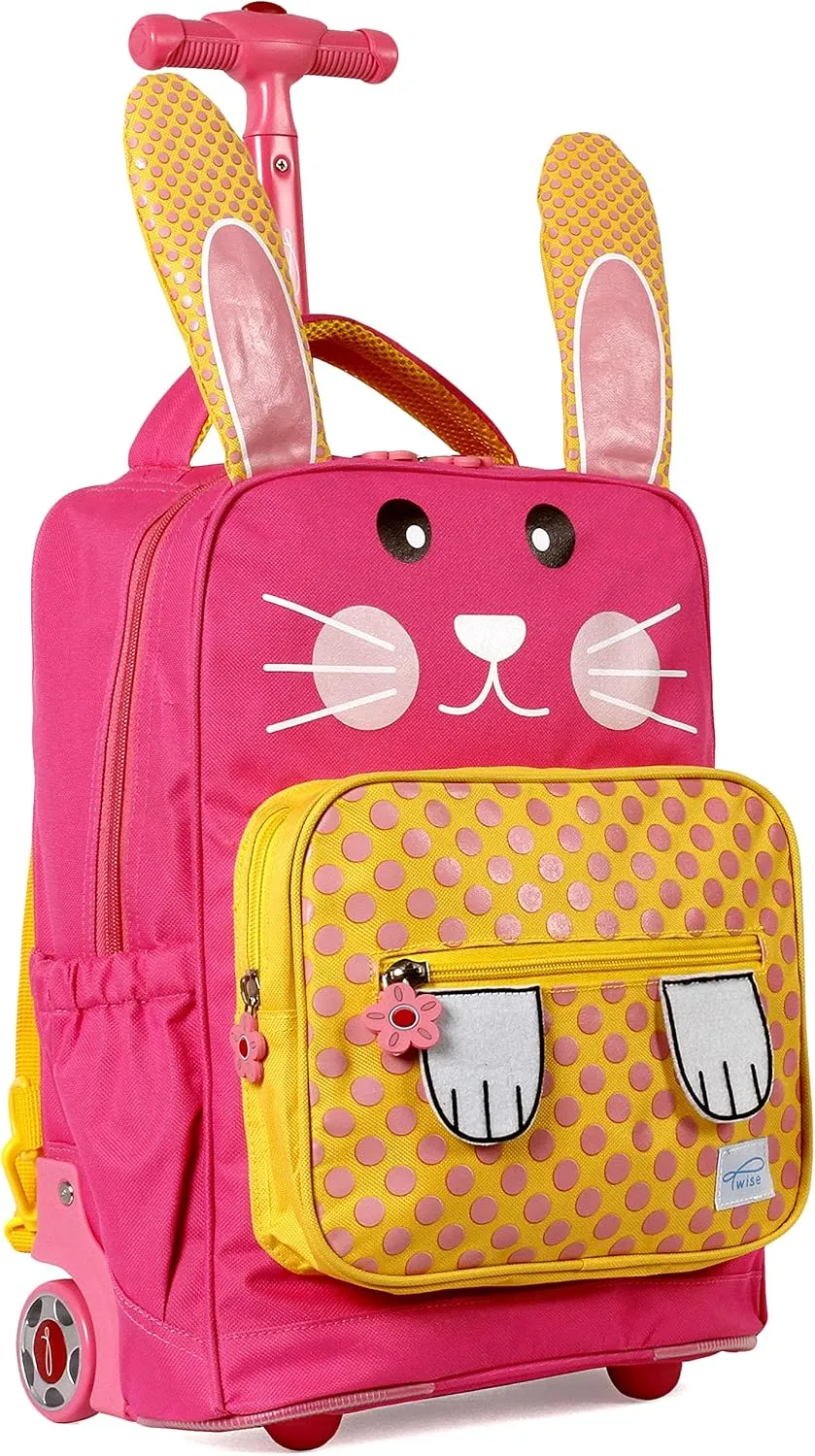 TWISE SIDE-KICK SCHOOL, TRAVEL ROLLING BACKPACK FOR KIDS AND TODDLERS