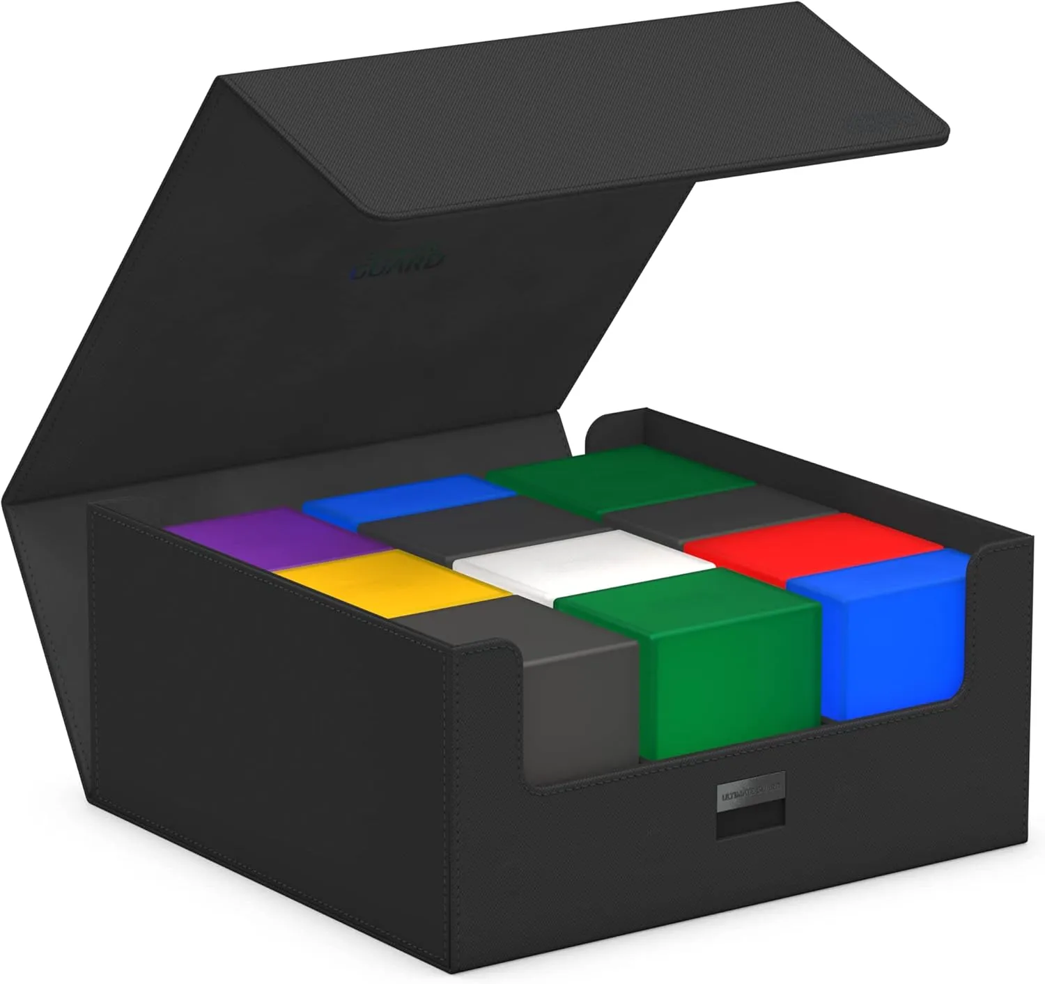 Ultimate Guard Treasurehive 90 , Magnetic Case for 90 Magnetic Card Cases (35pt) or Over 370  Toploaders, Black, Magnetic Closure & Snaplock Mechanism…