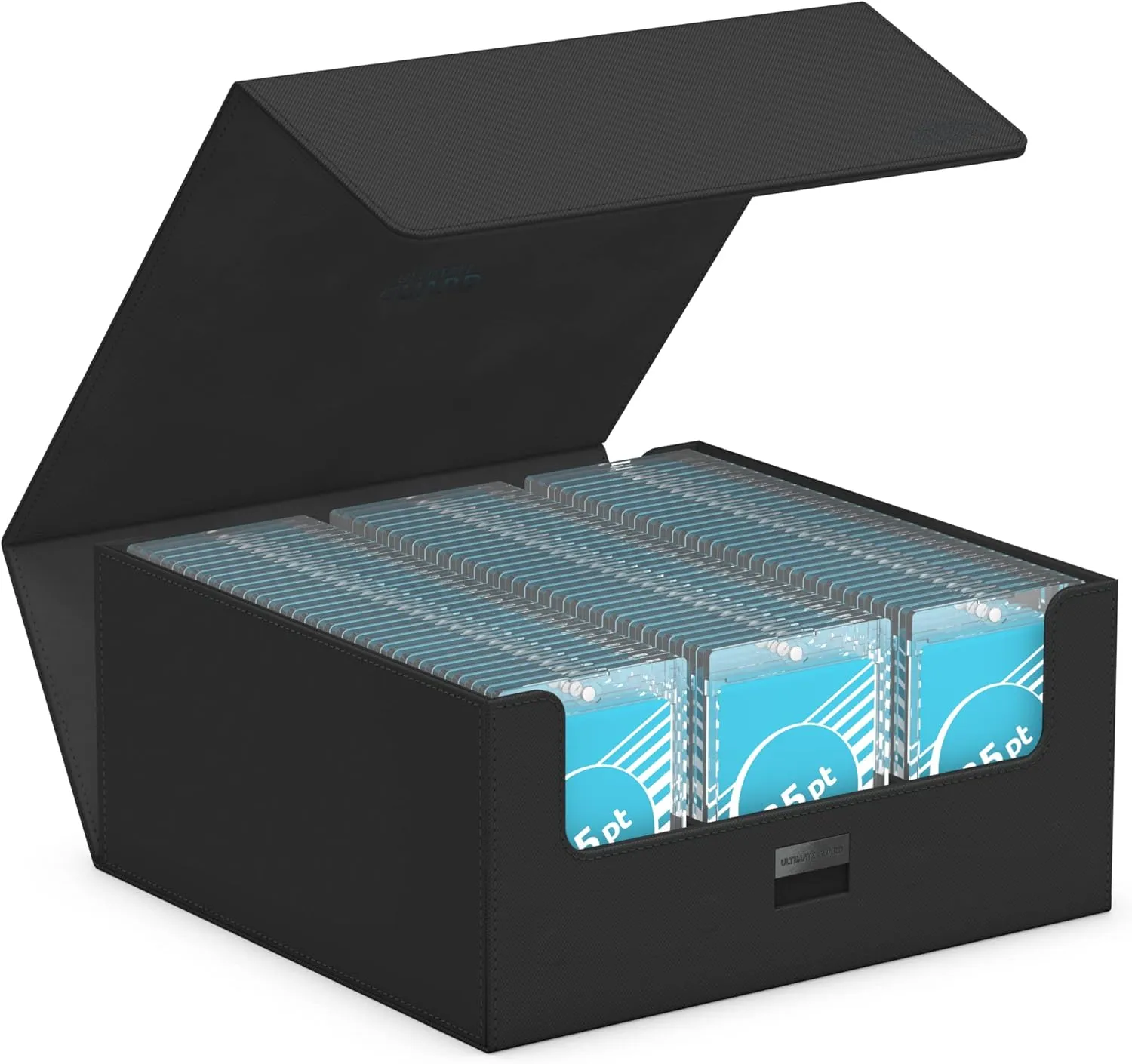 Ultimate Guard Treasurehive 90 , Magnetic Case for 90 Magnetic Card Cases (35pt) or Over 370  Toploaders, Black, Magnetic Closure & Snaplock Mechanism…