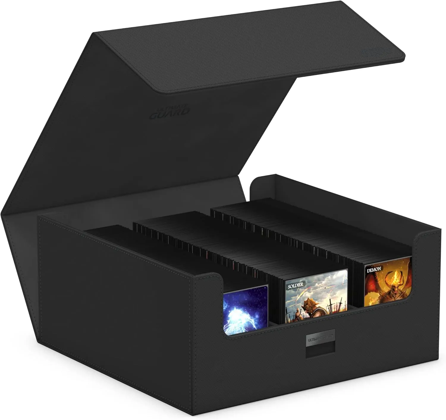 Ultimate Guard Treasurehive 90 , Magnetic Case for 90 Magnetic Card Cases (35pt) or Over 370  Toploaders, Black, Magnetic Closure & Snaplock Mechanism…