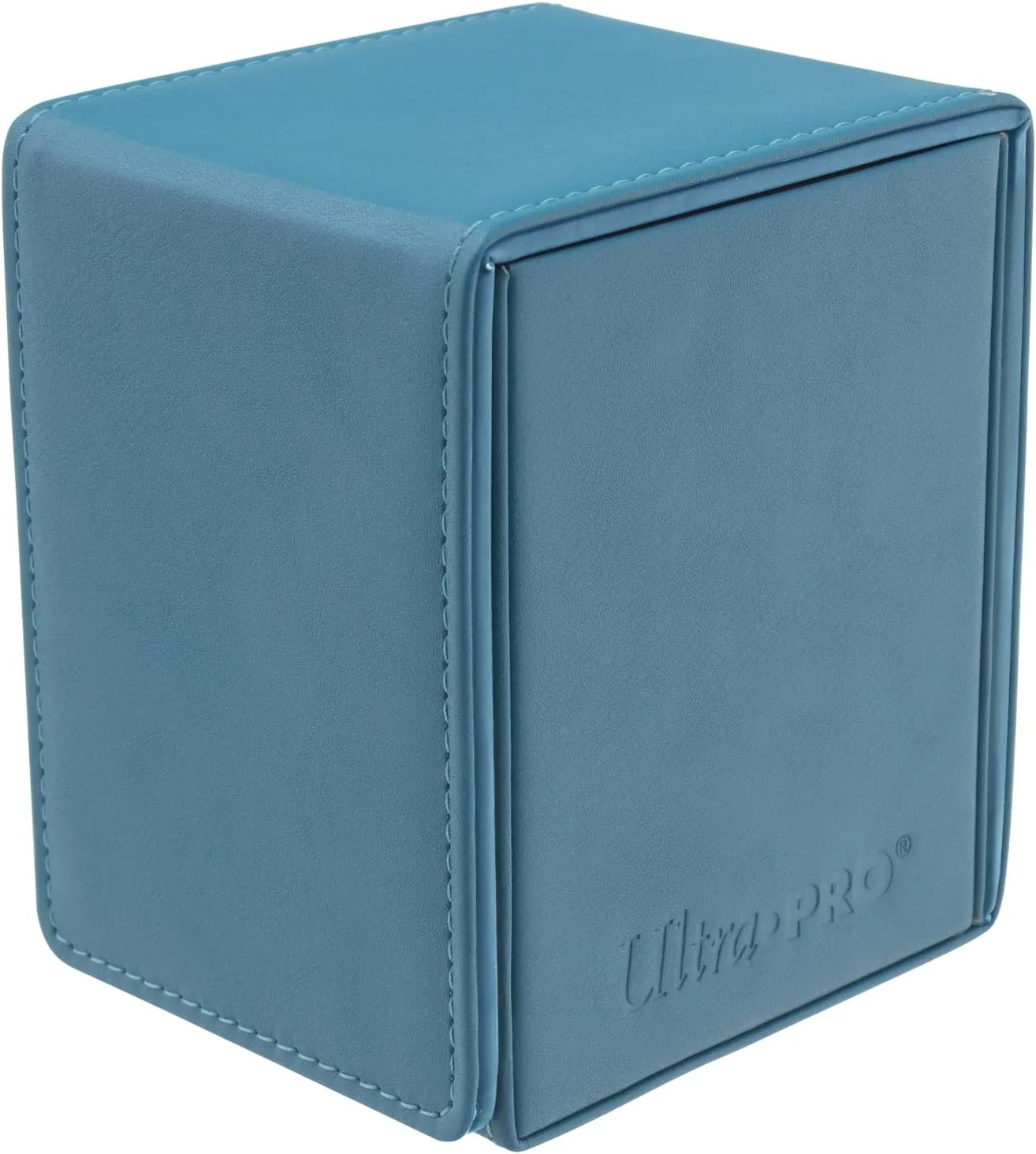 Ultra Pro - Vivid Alcove Flip Card Deck Box (Teal) - Stores & Protects Up To 100 Standard Size Collectible Cards, Baseball, Gaming, Sports or Any Standard Size Cards In Collections