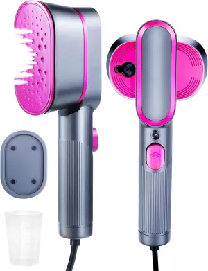 Upgraded Portable Steamer for Clothes, 110V 2 In 1 Clothes Steamer, 9s Heat Up Travel Size Portable Garment Steamer Iron, Large handheld for Global Traveling