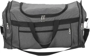 VALICLUD Large Capacity Oxford Cloth Travel Bag for Men Multi-purpose Single Shoulder Gym Bag Stylish Grey Overnight Bag