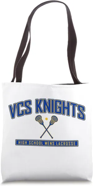 VCS Knights Varsity Men's Lacrosse Spring 2025 Tote Bag