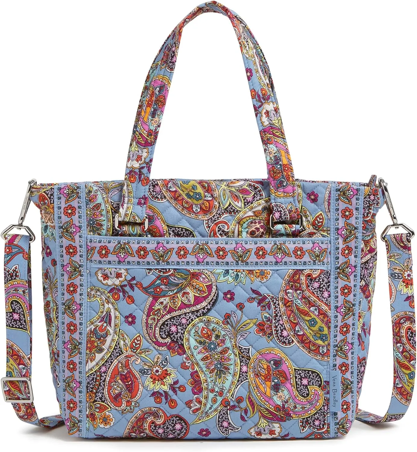 Vera Bradley Women's Cotton Multi-strap Shoulder Satchel Purse
