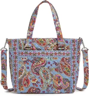 Vera Bradley Women's Cotton Multi-strap Shoulder Satchel Purse