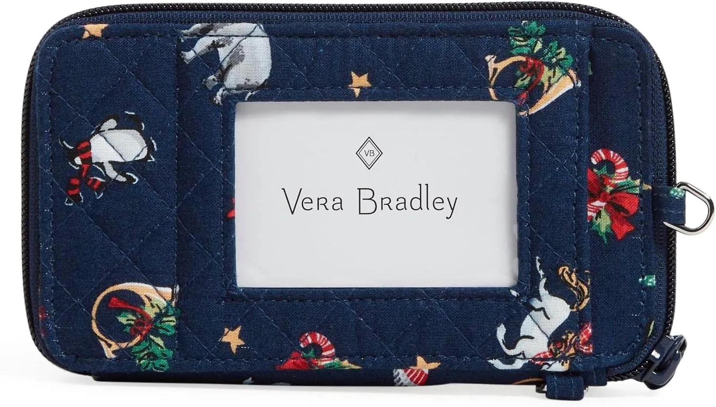 Vera Bradley Women's Cotton Smartphone Wristlet with RFID Protection